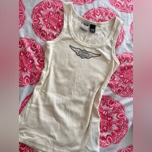 Harley-Davidson Women's Beige Tank Top